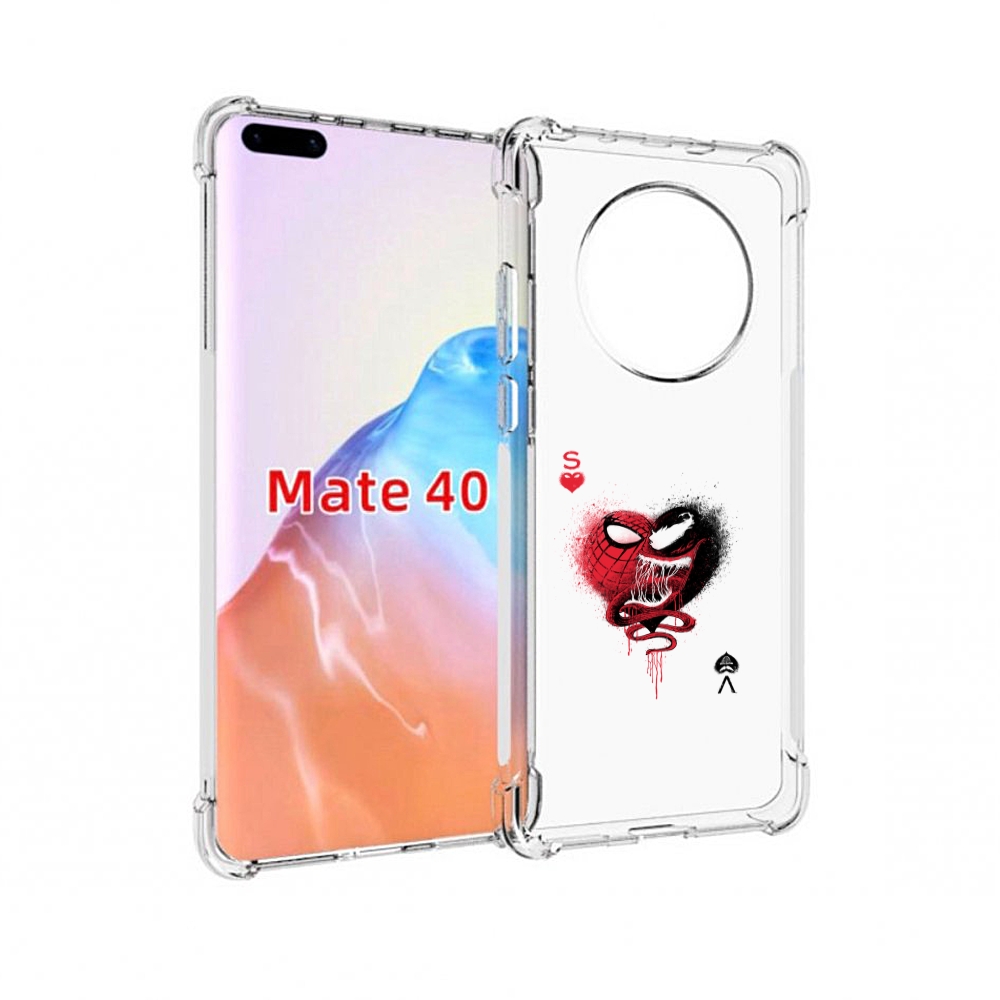 

Чехол MyPads Tocco для Huawei Mate 40 Веном, Прозрачный, Tocco