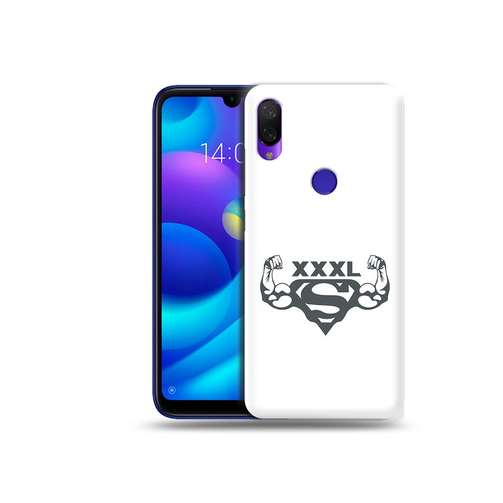Чехол MyPads Tocco для Xiaomi Mi Play бодибилдинг супермен (PT128724.322.237)
