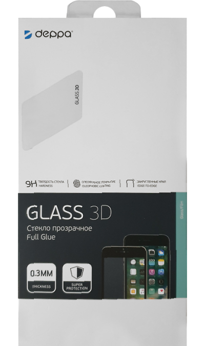 

Защитное стекло Deppa для Samsung Galaxy J6+ 3D Full Glue (черное), для Samsung Galaxy J6+ 3D Full Glue черное