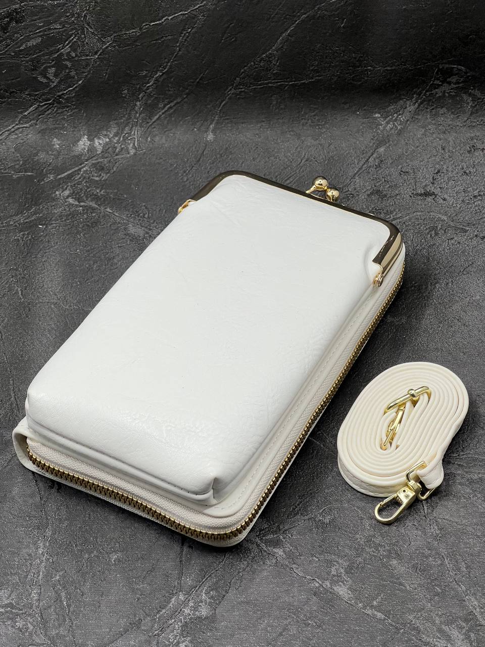 Сумка кросс-боди женская SunGold 5727 белая