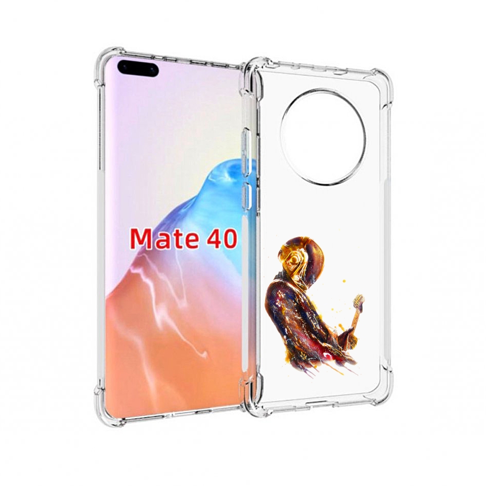 

Чехол MyPads Tocco для Huawei Mate 40 космо-музыкант, Прозрачный, Tocco