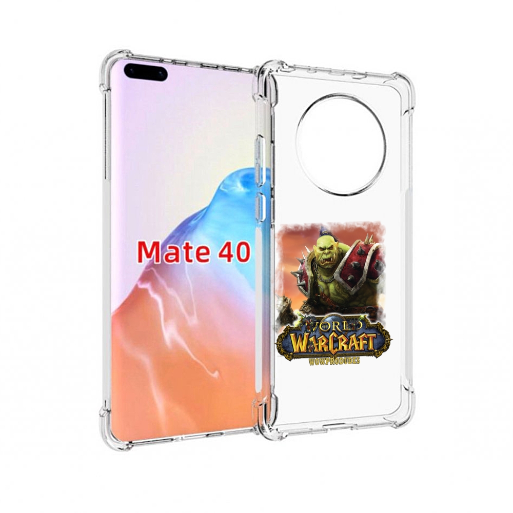 

Чехол MyPads Tocco для Huawei Mate 40 Варкрафт, Прозрачный, Tocco