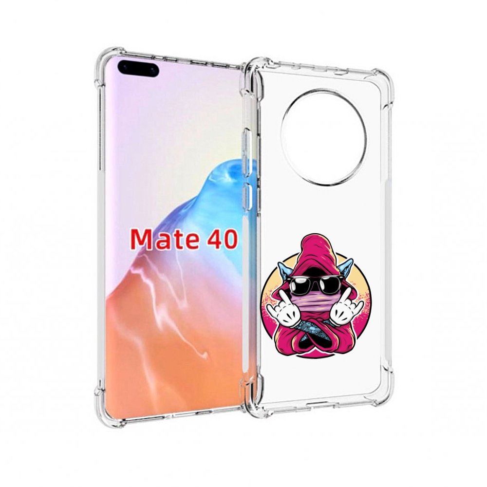 

Чехол MyPads Tocco для Huawei Mate 40 йоу, Прозрачный, Tocco