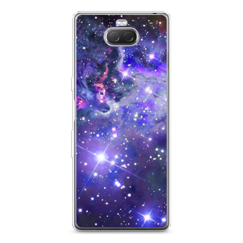 

Силиконовый чехол "Яркая галактика" на Sony Xperia 10 Plus, 54150-4
