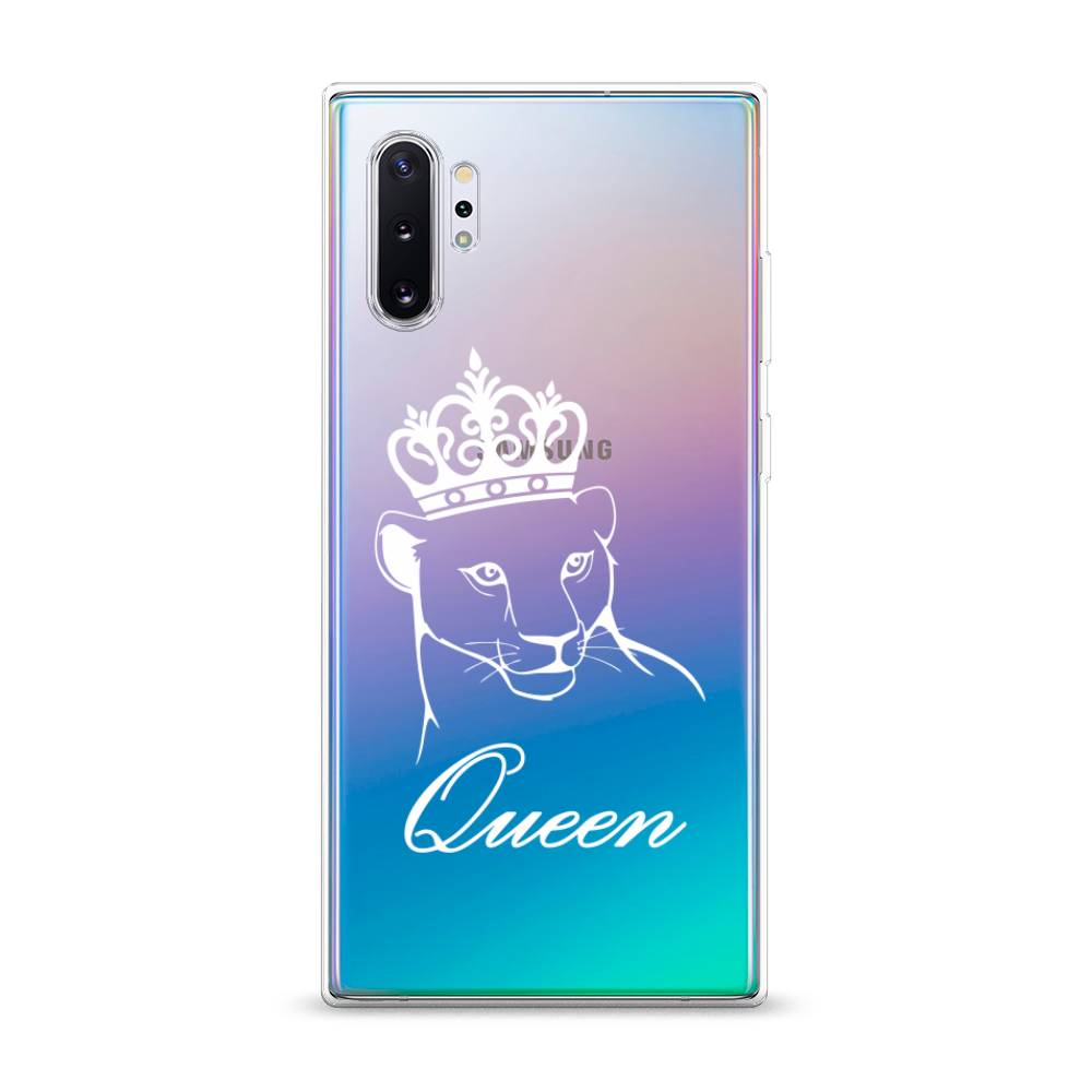 

Чехол Awog на Samsung Galaxy Note 10 Plus "Львица королева", Разноцветный, 28550-7