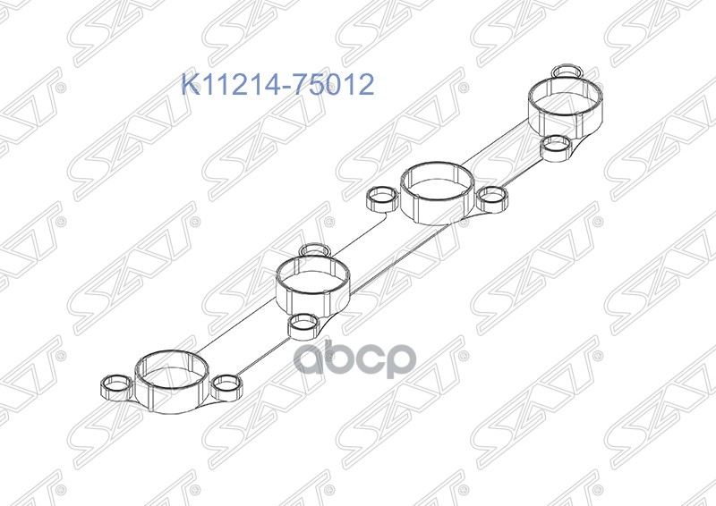 

Прокладка Свечных Колодцев Toyota Hiace,Prado,Surf 1-2trfe 03- Sat арт. K11214-75012