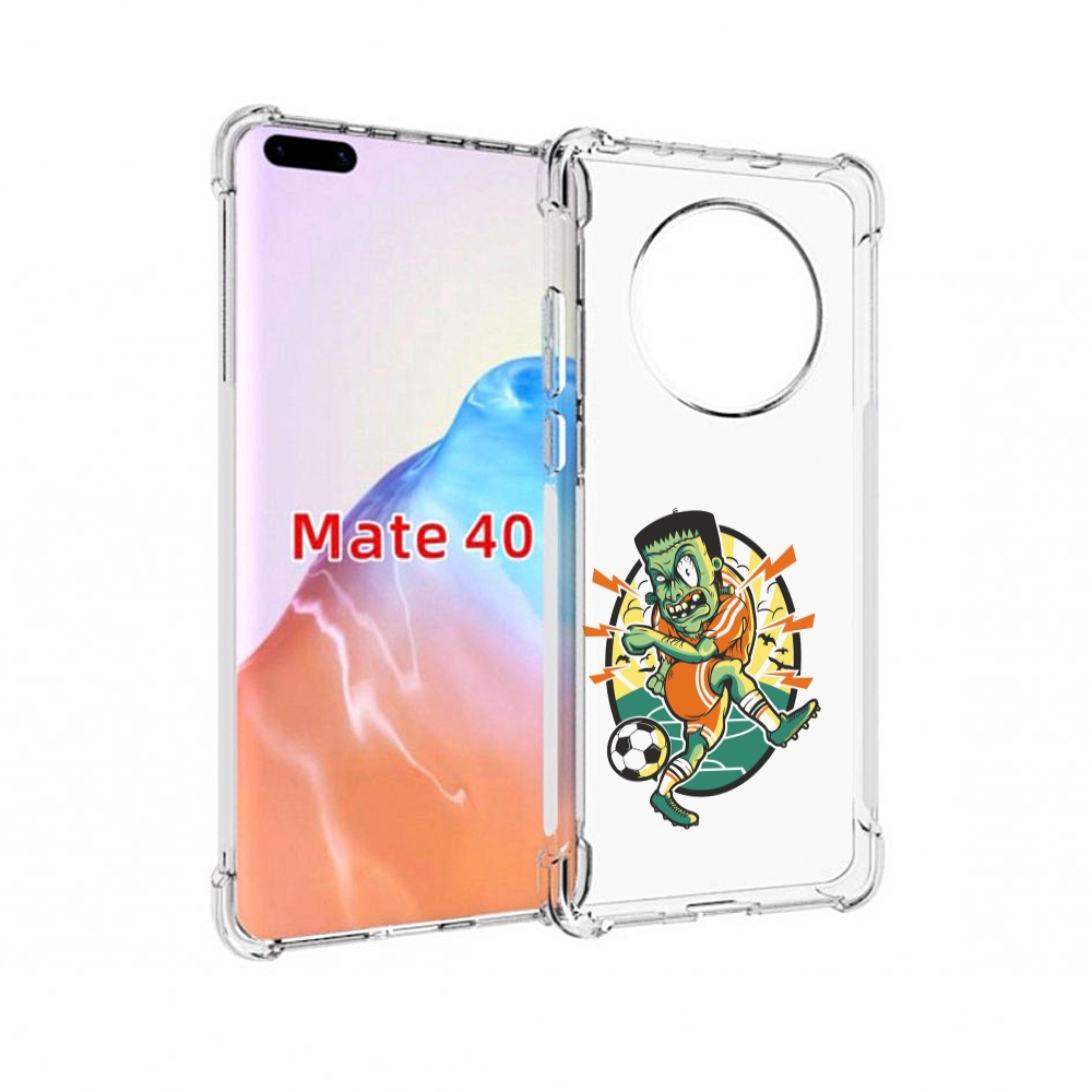 Чехол MyPads Tocco для Huawei Mate 40 зомби футболист