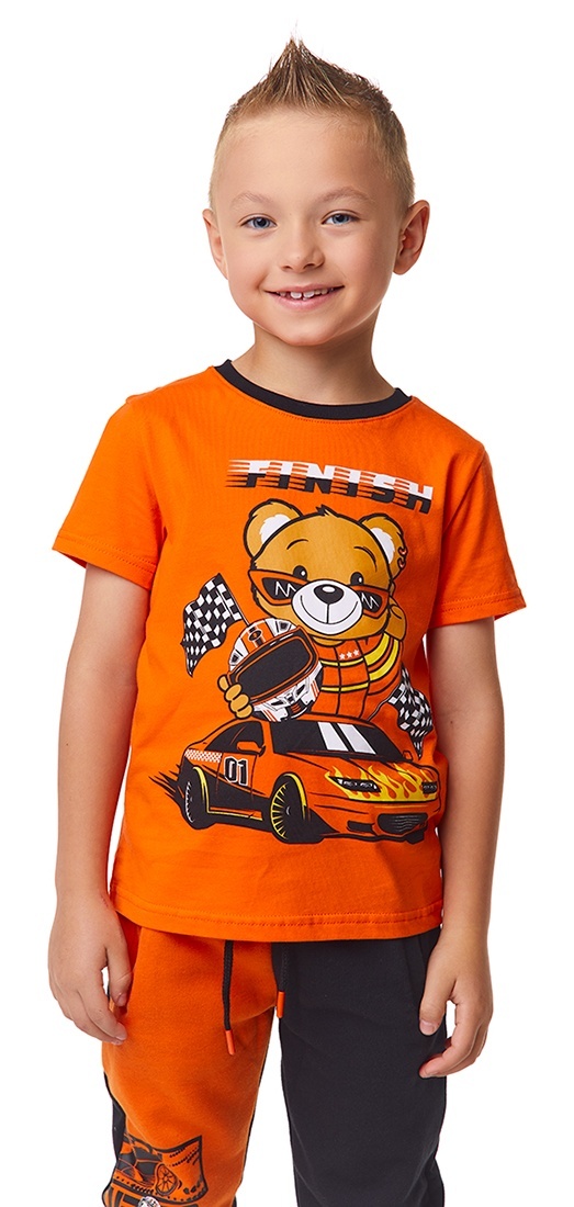 

Футболка детская Kari Kids AW24C31903215, оранжевый, 98, 236886