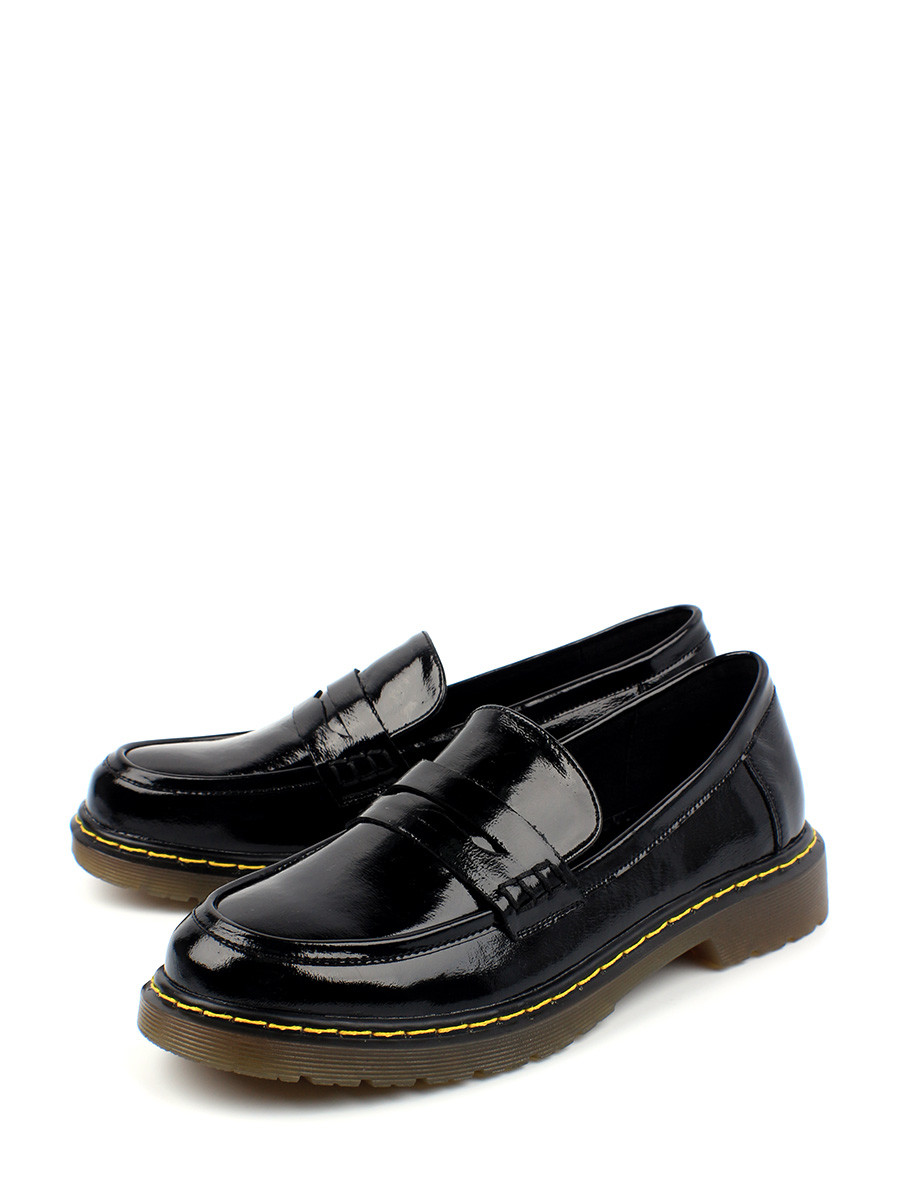 

Лоферы женские BERTEN BSL 21-0158 черные 38 RU, Черный, BSL 21-0158