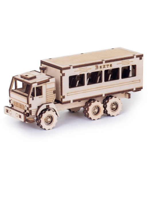 

Cборная модель AltairToys Грузовик Вахта, в собранном виде СДМ-47С, СДМ-47С