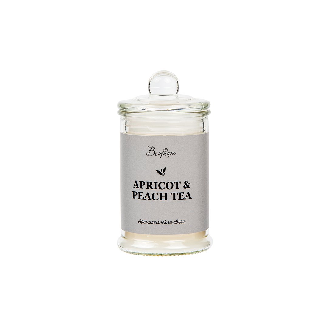 

Ароматическая свеча APRICOT & PEACH, Д60 Ш60 В110