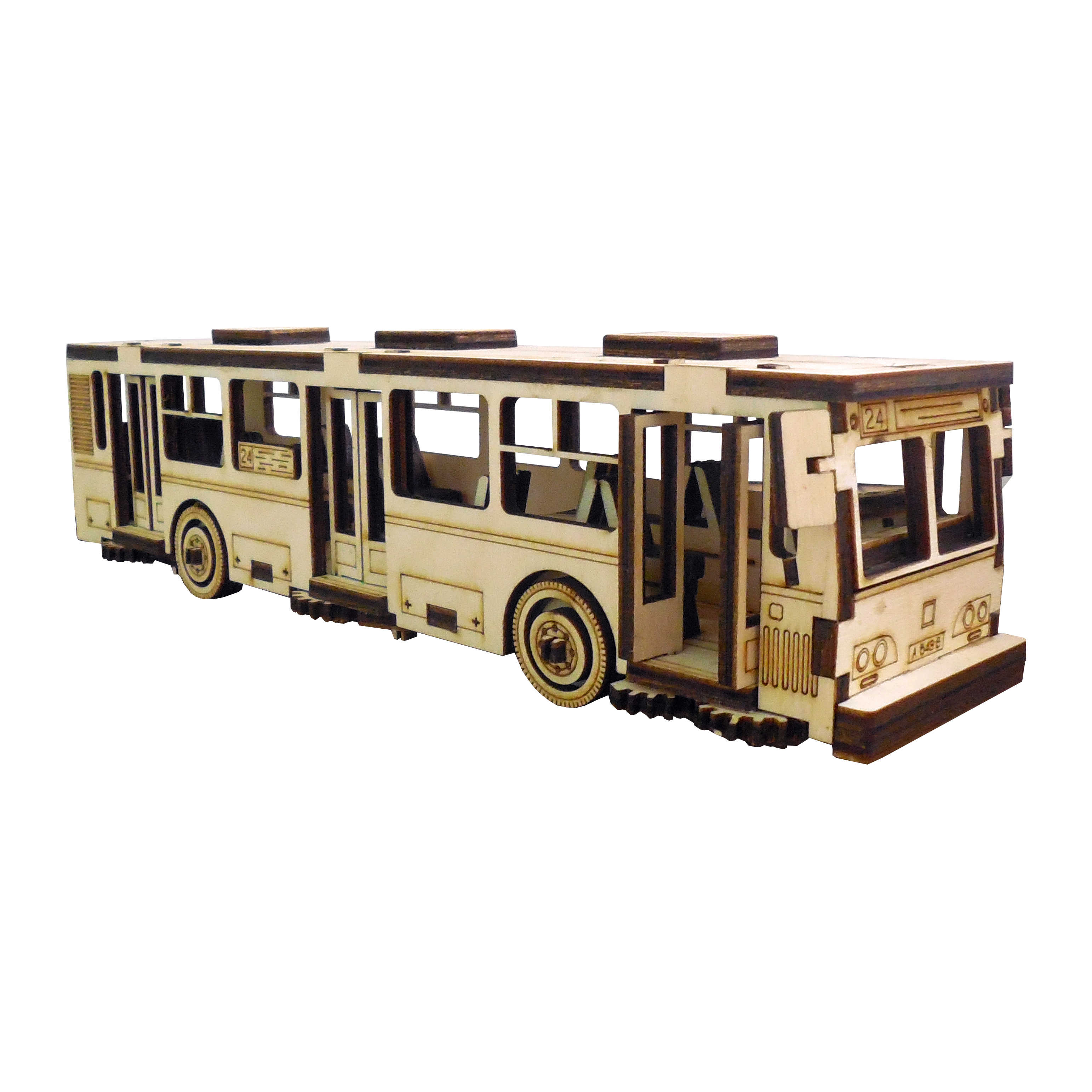 фото Cборная модель altairtoys автобус, в коробке сдм-51к