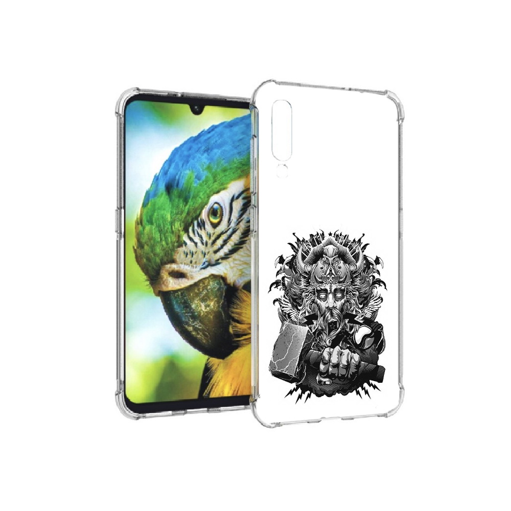 

Чехол MyPads Tocco для Xiaomi Mi 9 злой тор (PT126035.255.363), Прозрачный, Tocco