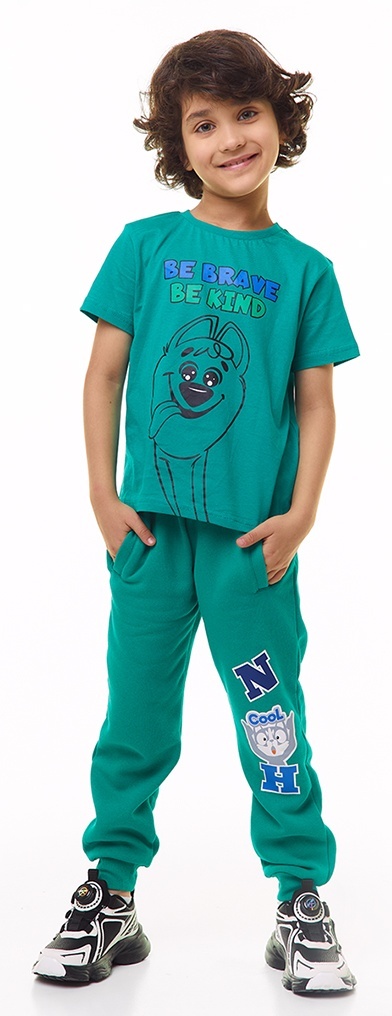 

Футболка детская Kari Kids AW24C29003214, зеленый, 110, 233918