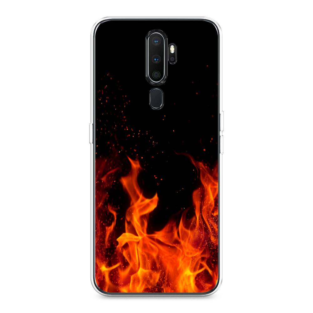 

Чехол Awog на Oppo A5 (2020) "Все в огне", Разноцветный, 251350-4