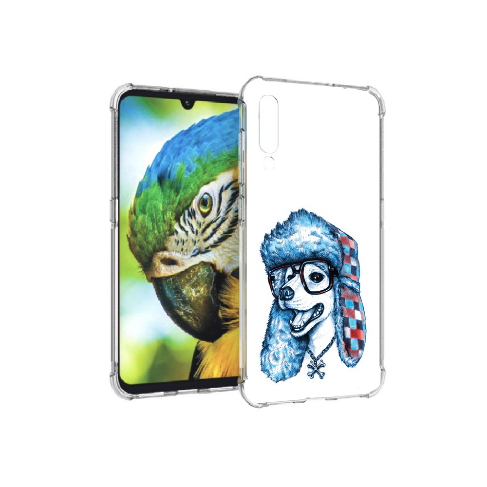 

Чехол MyPads Tocco для Xiaomi Mi 9 зимний пес (PT126035.255.362), Прозрачный, Tocco