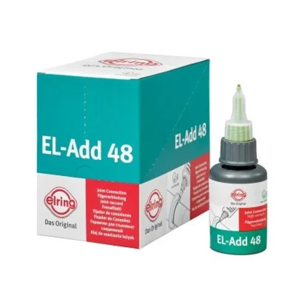 фото Герметик el-add 48 [зеленый, флакон 50ml] [-55c...+180c] elring