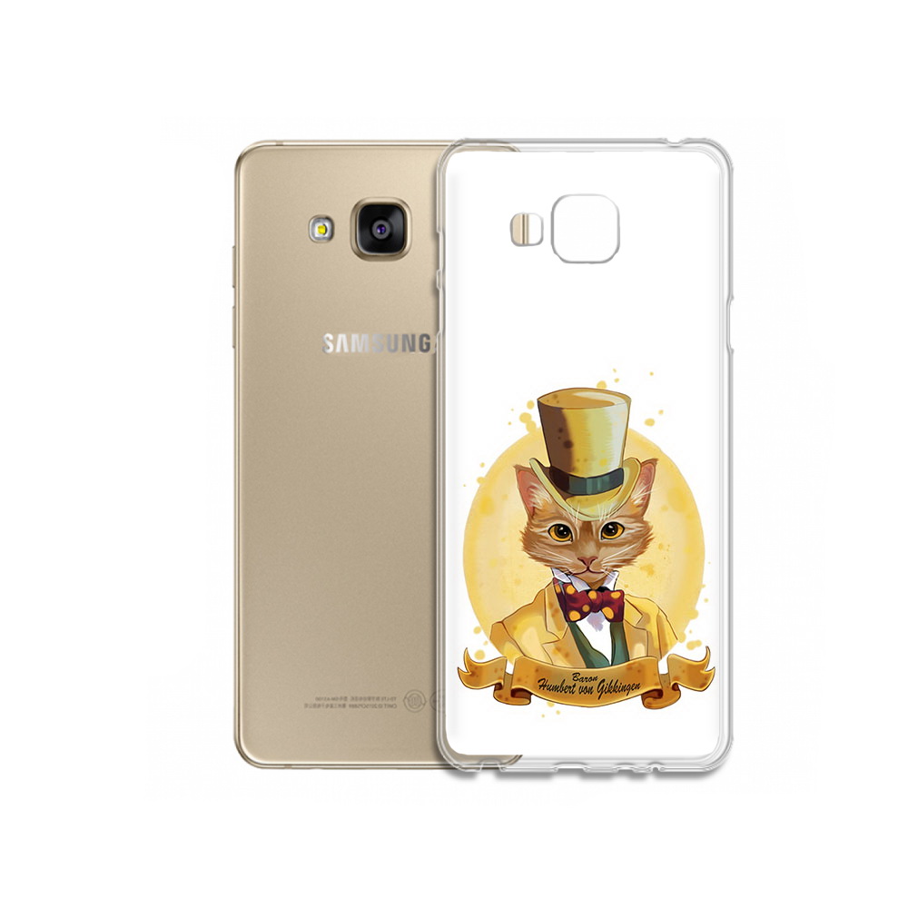 

Чехол MyPads Tocco для Samsung Galaxy J5 Prime кот юрист (PT66772.570.401), Прозрачный, Tocco