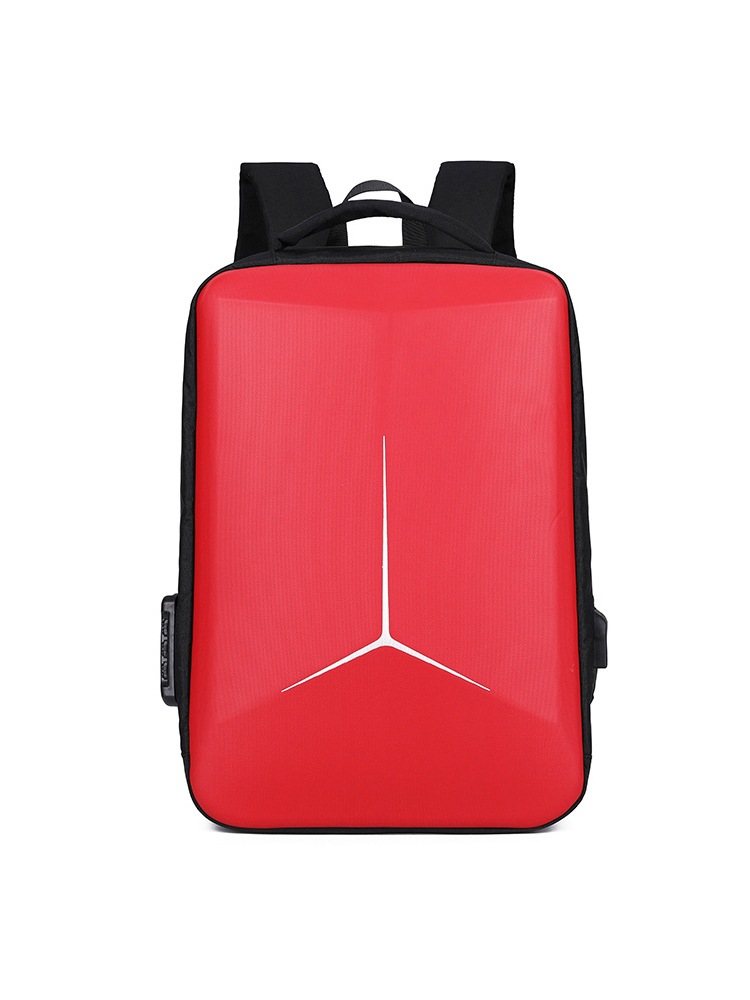 фото Городской рюкзак urm l00112 с жестким корпусом для ноутбука 17,3″ красный l00112