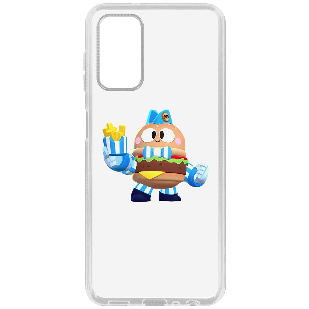 

Чехол-накладка Brawl Stars-Бургер Лу для Samsung Galaxy A13 (A135)