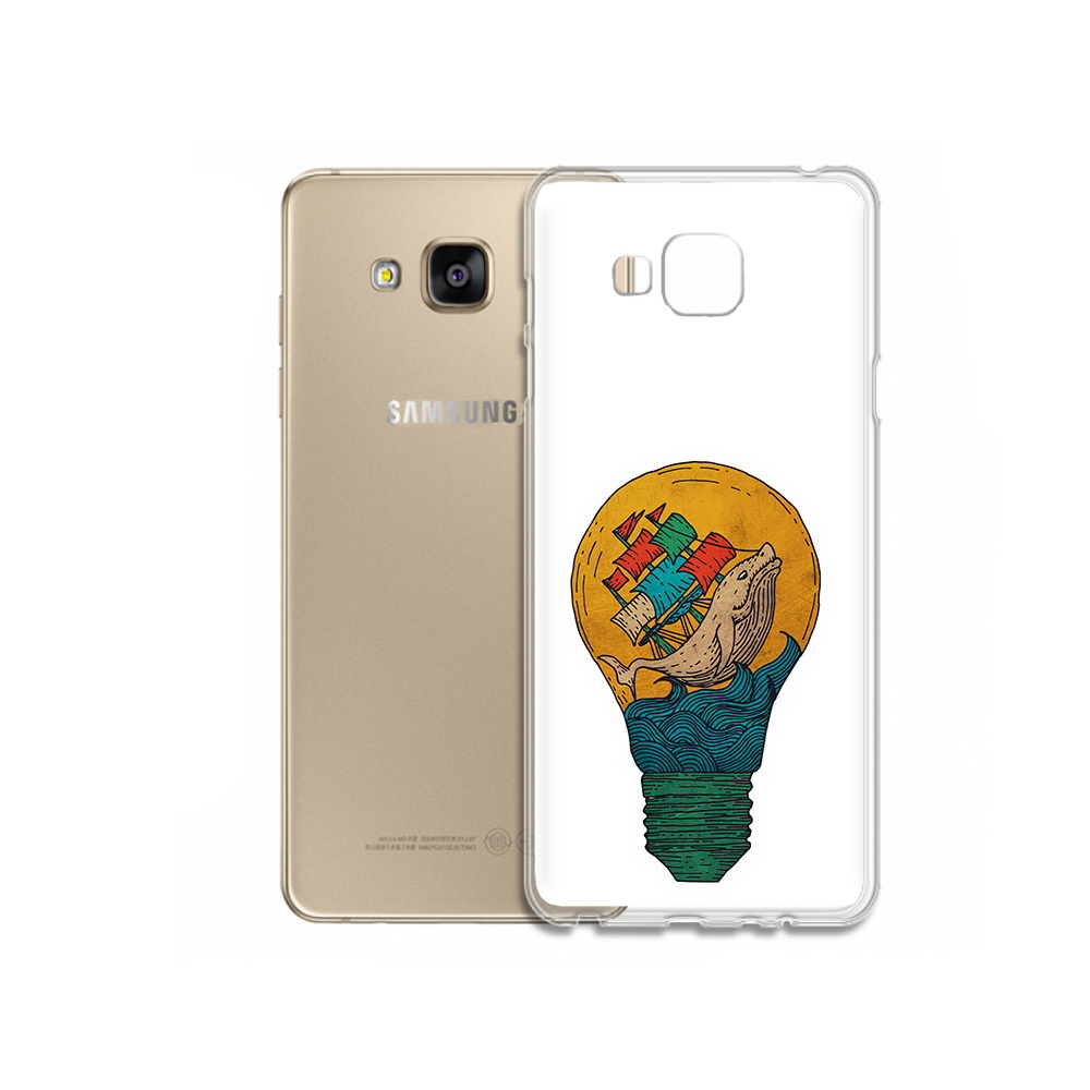 Чехол MyPads Tocco для Samsung Galaxy J5 Prime кит в лампочке с парусами (PT66772.570.387)