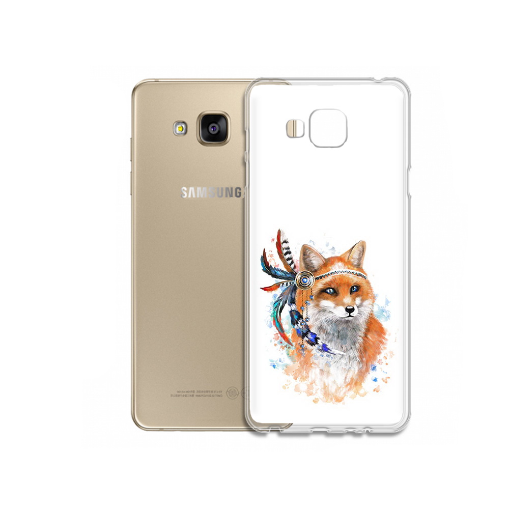

Чехол MyPads Tocco для Samsung Galaxy J5 Prime инду лиса (PT66772.570.377), Прозрачный, Tocco