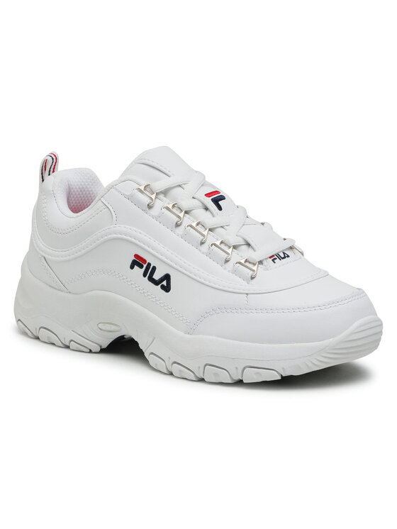 

Кроссовки Strada Low Kids 1010781.1FG Fila белый 32 EU, Strada Low Kids 1010781.1FG