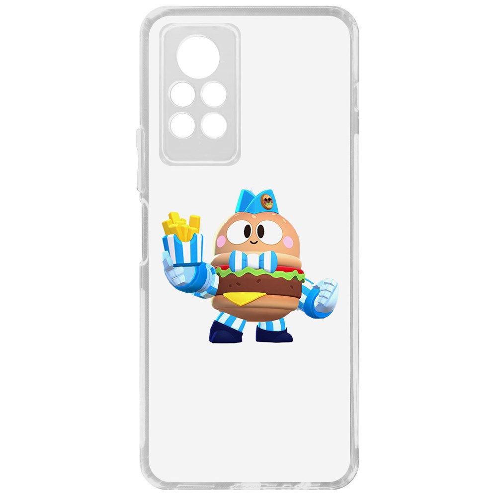

Чехол-накладка Brawl Stars-Бургер Лу для Infinix Note 11 Pro