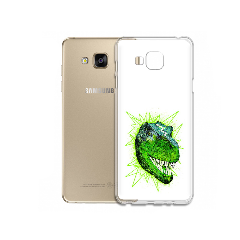 Чехол MyPads Tocco для Samsung Galaxy J5 Prime зеленый динозавр (PT66772.570.358)