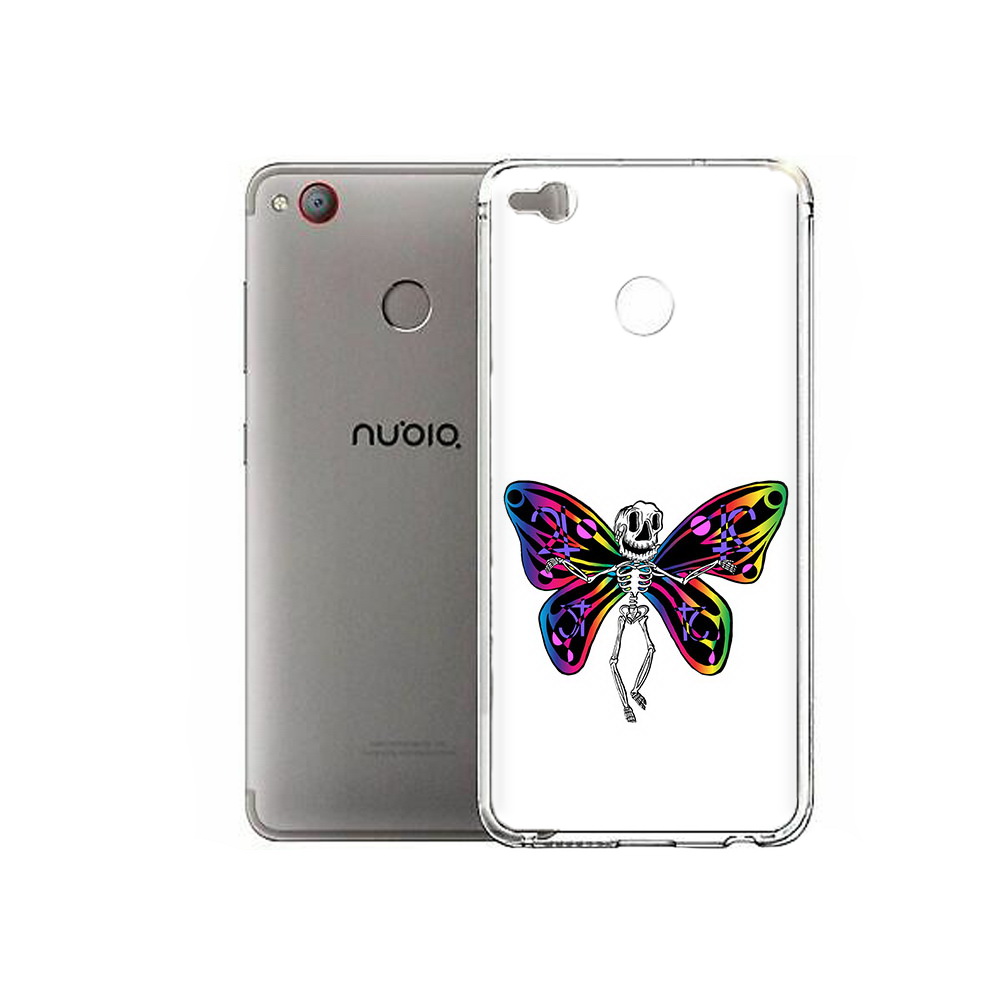 Чехол MyPads Tocco для ZTE Nubia Z11 Mini эффект бабочки (PT53565.450.701)