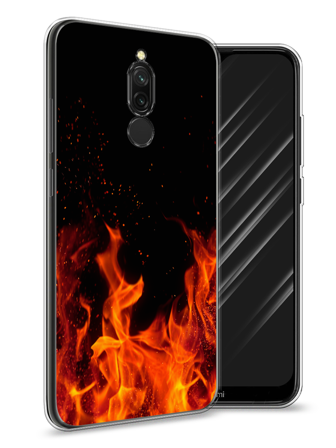 

Чехол Awog на Xiaomi Redmi 8 "Все в огне", Разноцветный, 37150-4