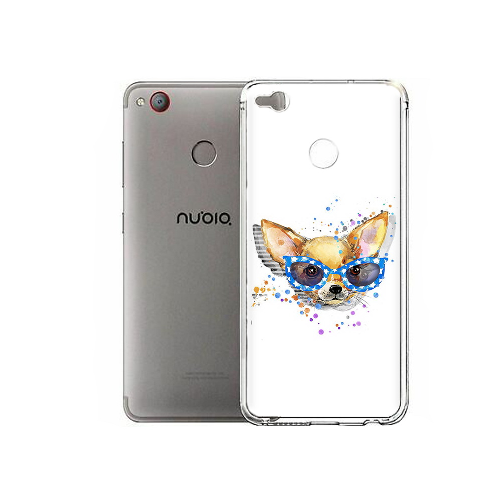 

Чехол MyPads Tocco для ZTE Nubia Z11 Mini чихуа-хуа в очках (PT53565.450.691), Tocco