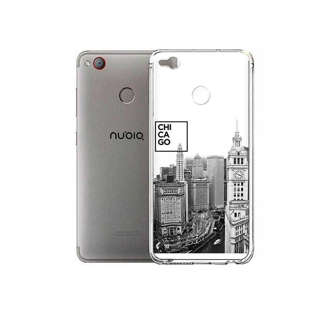 

Чехол MyPads Tocco для ZTE Nubia Z11 Mini черно белый чикаго (PT53565.450.689), Tocco