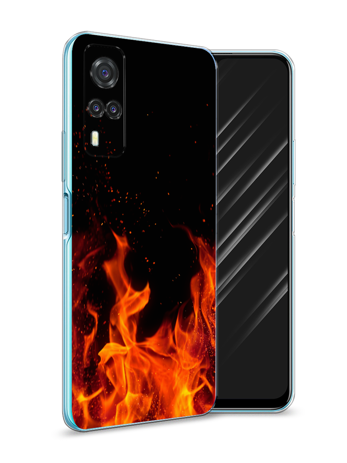 

Чехол Awog на Vivo Y31 "Все в огне", Разноцветный, 263750-4