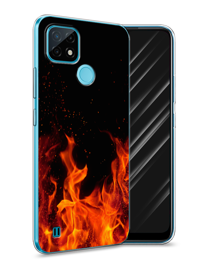 

Чехол Awog на Realme C21 "Все в огне", Разноцветный, 254950-4