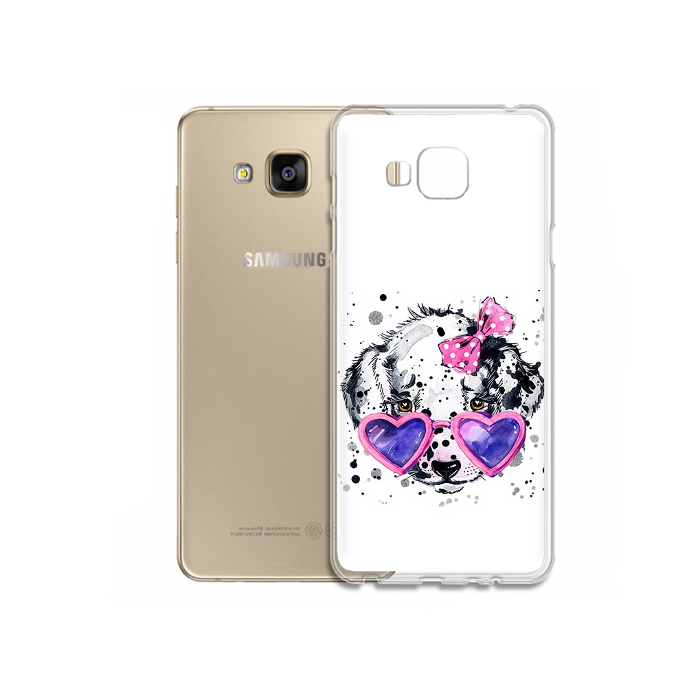 Чехол MyPads Tocco для Samsung Galaxy J5 Prime долматинец в очках (PT66772.570.337)