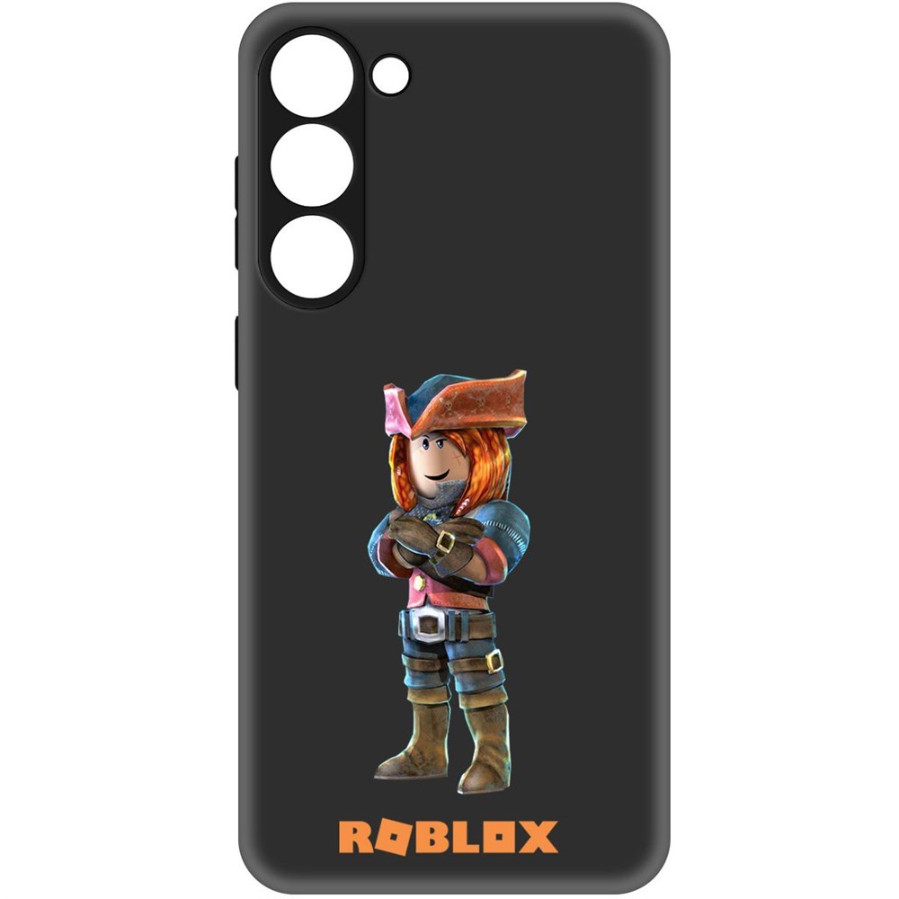 

Чехол-накладка Софт Roblox-Эзебель для Samsung Galaxy S23+, Черный