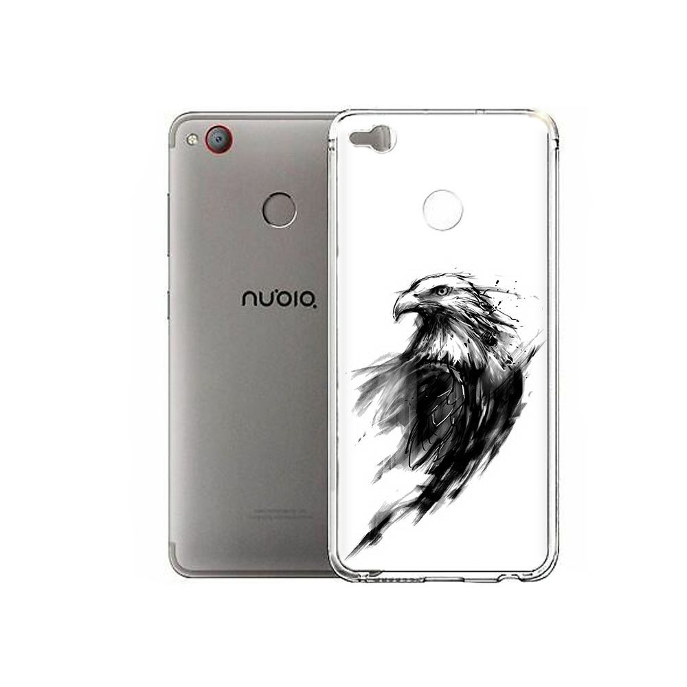 

Чехол MyPads Tocco для ZTE Nubia Z11 Mini чб птица (PT53565.450.670), Tocco