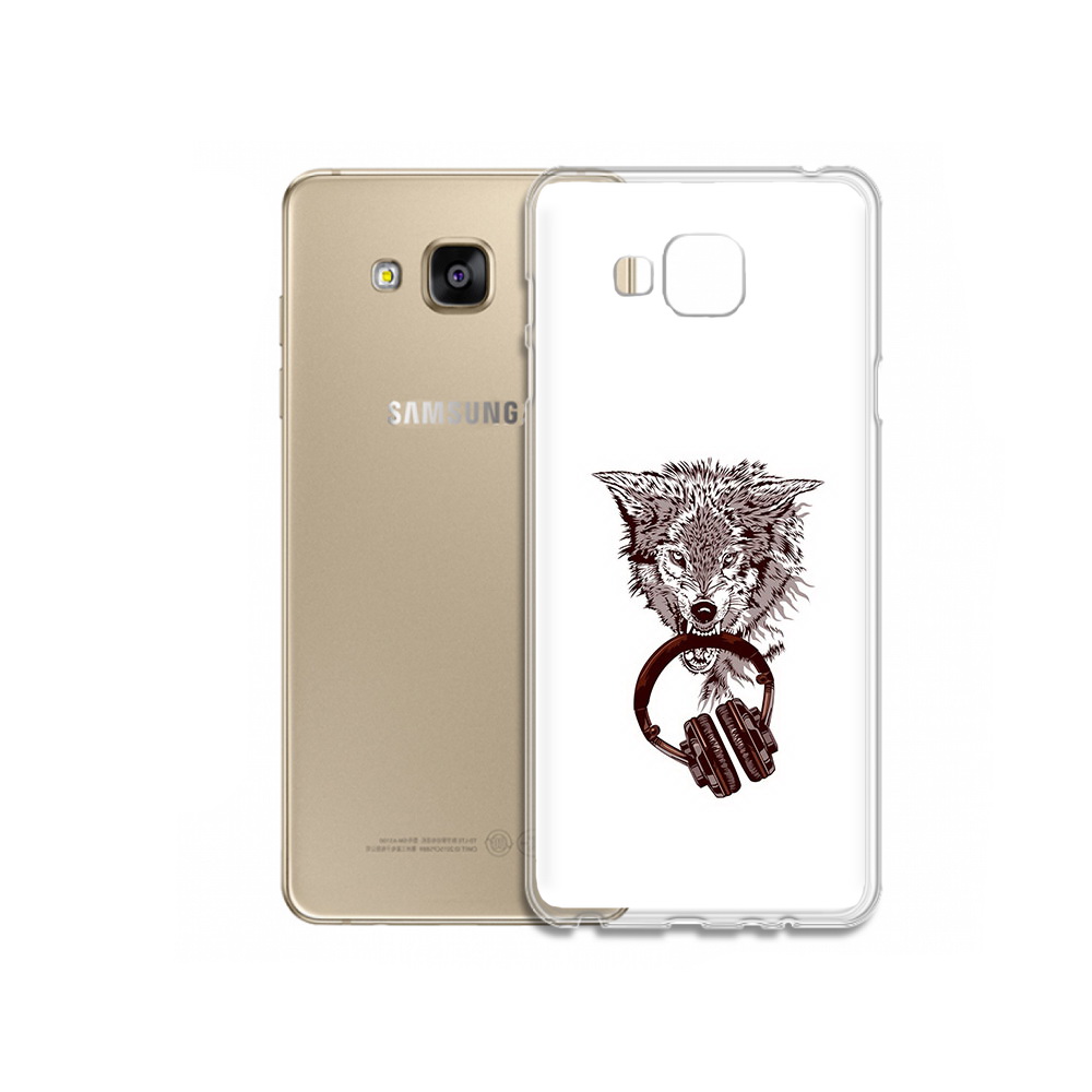 

Чехол MyPads Tocco для Samsung Galaxy J5 Prime дикий волк (PT66772.570.325), Прозрачный, Tocco