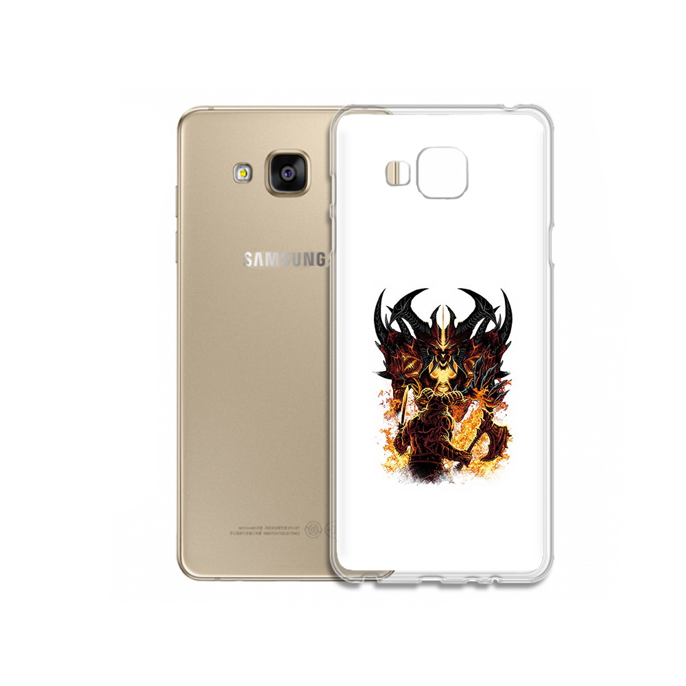 

Чехол MyPads Tocco для Samsung Galaxy J5 Prime демон shadow fiend (PT66772.570.318), Прозрачный, Tocco