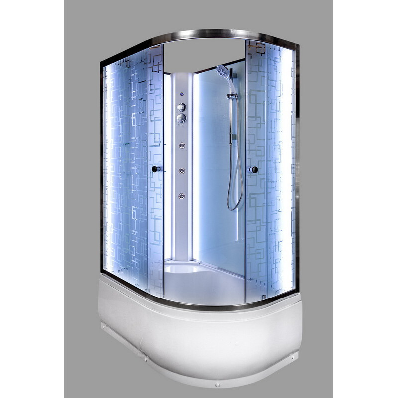 

Душевая кабина Deto EM4512LNLED+GM, EM4512LNLED+GM