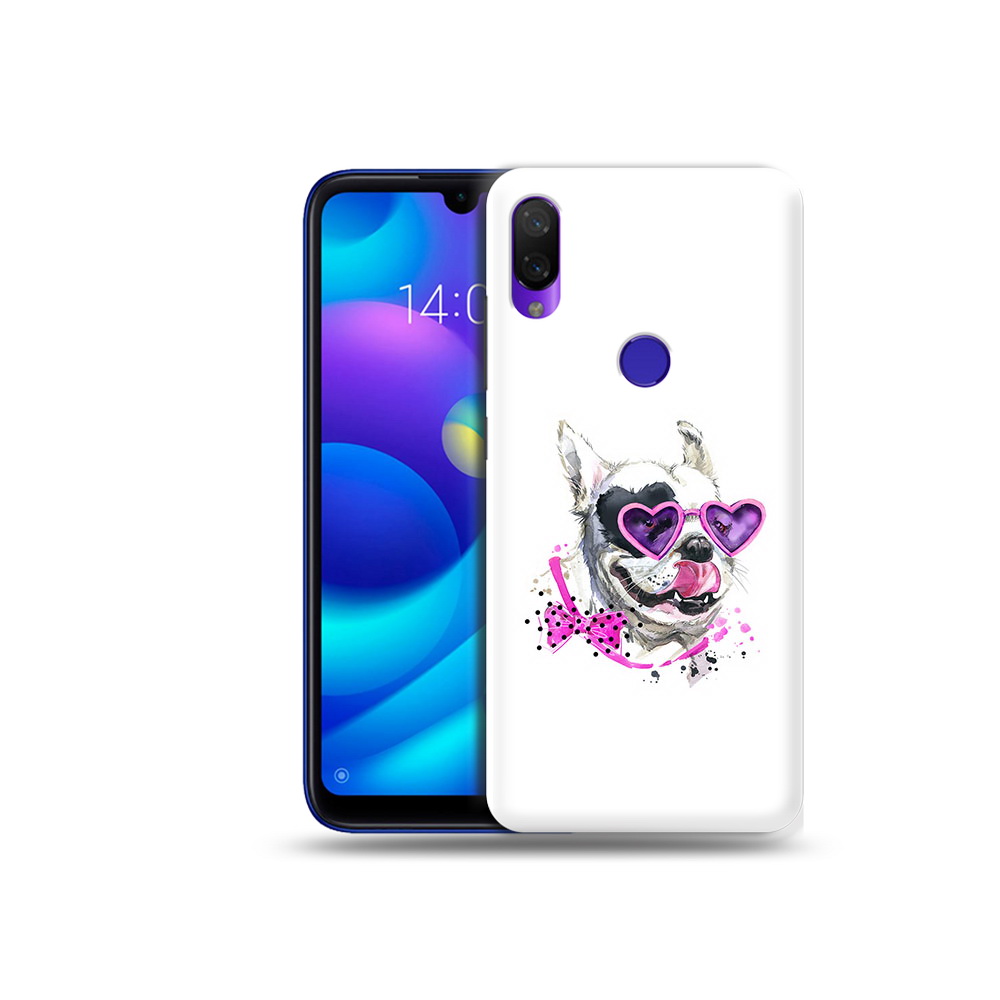 

Чехол MyPads Tocco для Xiaomi Mi Play акварельный пёс (PT128724.322.218), Прозрачный, Tocco