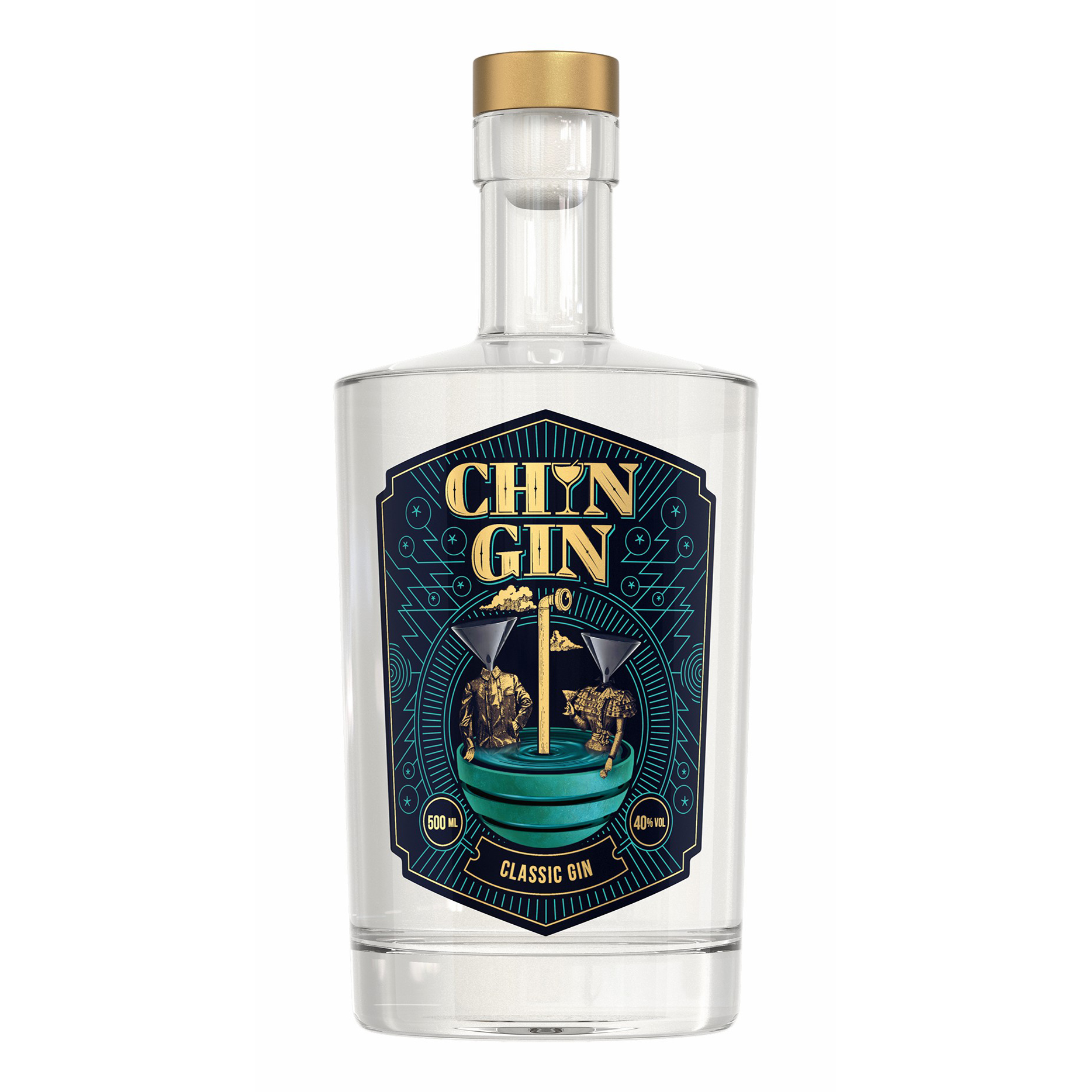 

Джин Chin Gin Classic 40% 0,5 л