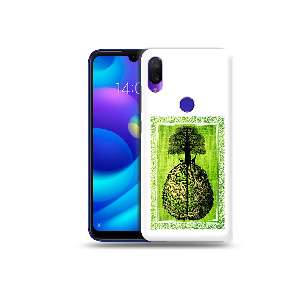 

Чехол MyPads Tocco для Xiaomi Mi Play абстракция здоровый мозг (PT128724.322.211), Прозрачный, Tocco