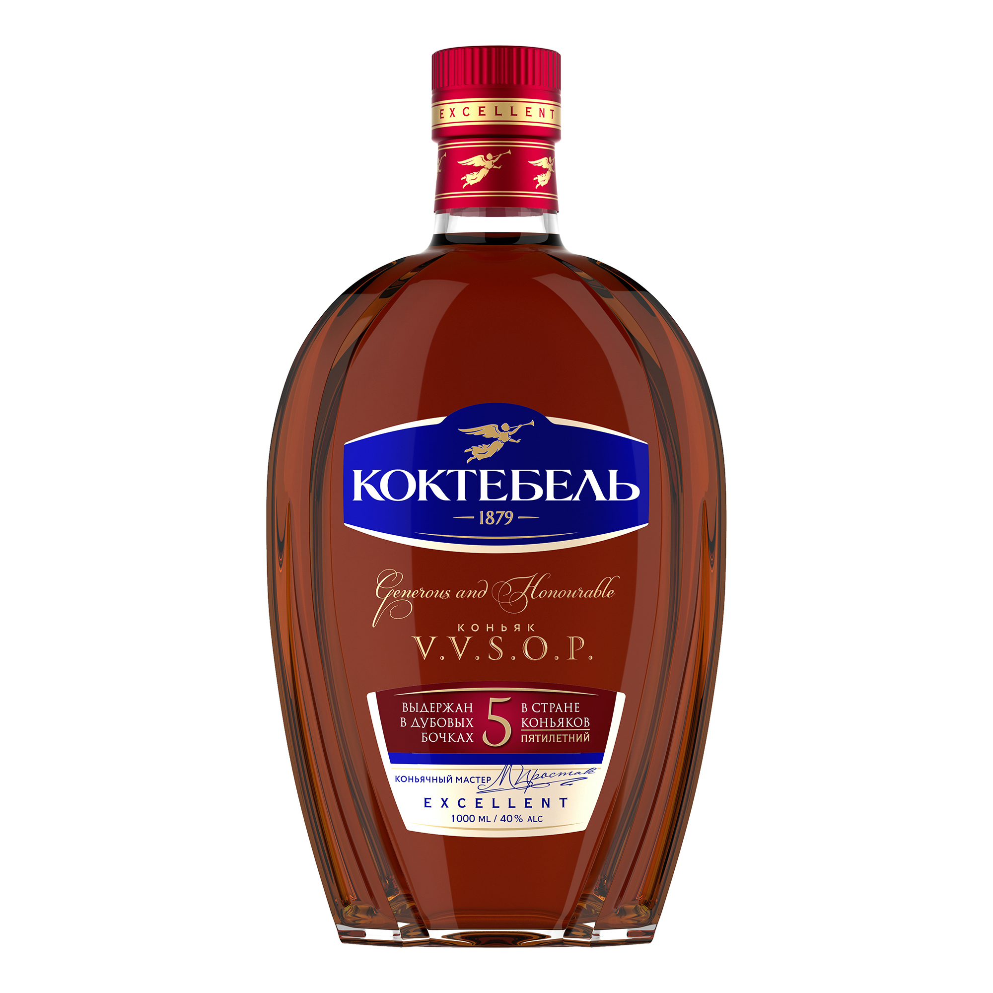 

Коньяк Коктебель 5 звезд 40% 1 л
