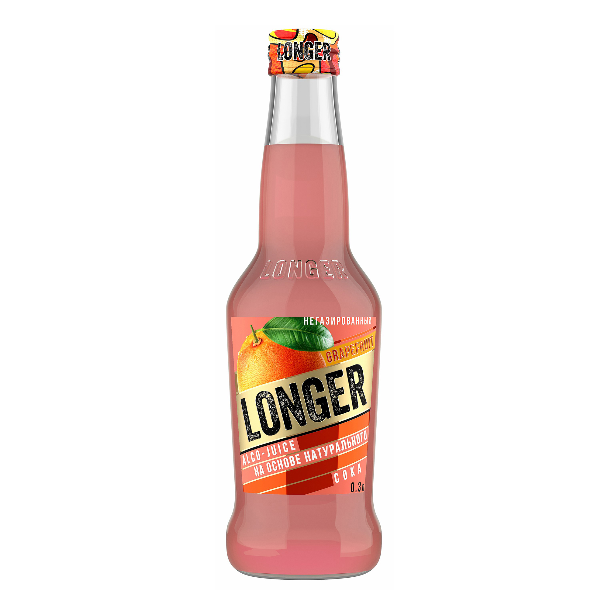

Коктейль Longer Grapefruit негазированный 7% 0,3 л