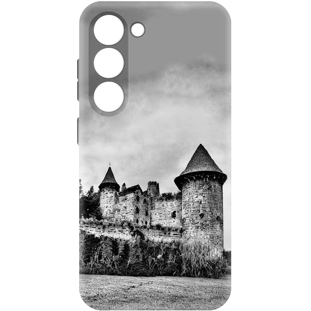 

Чехол-накладка Софт Старый замок для Samsung Galaxy S23, Черный
