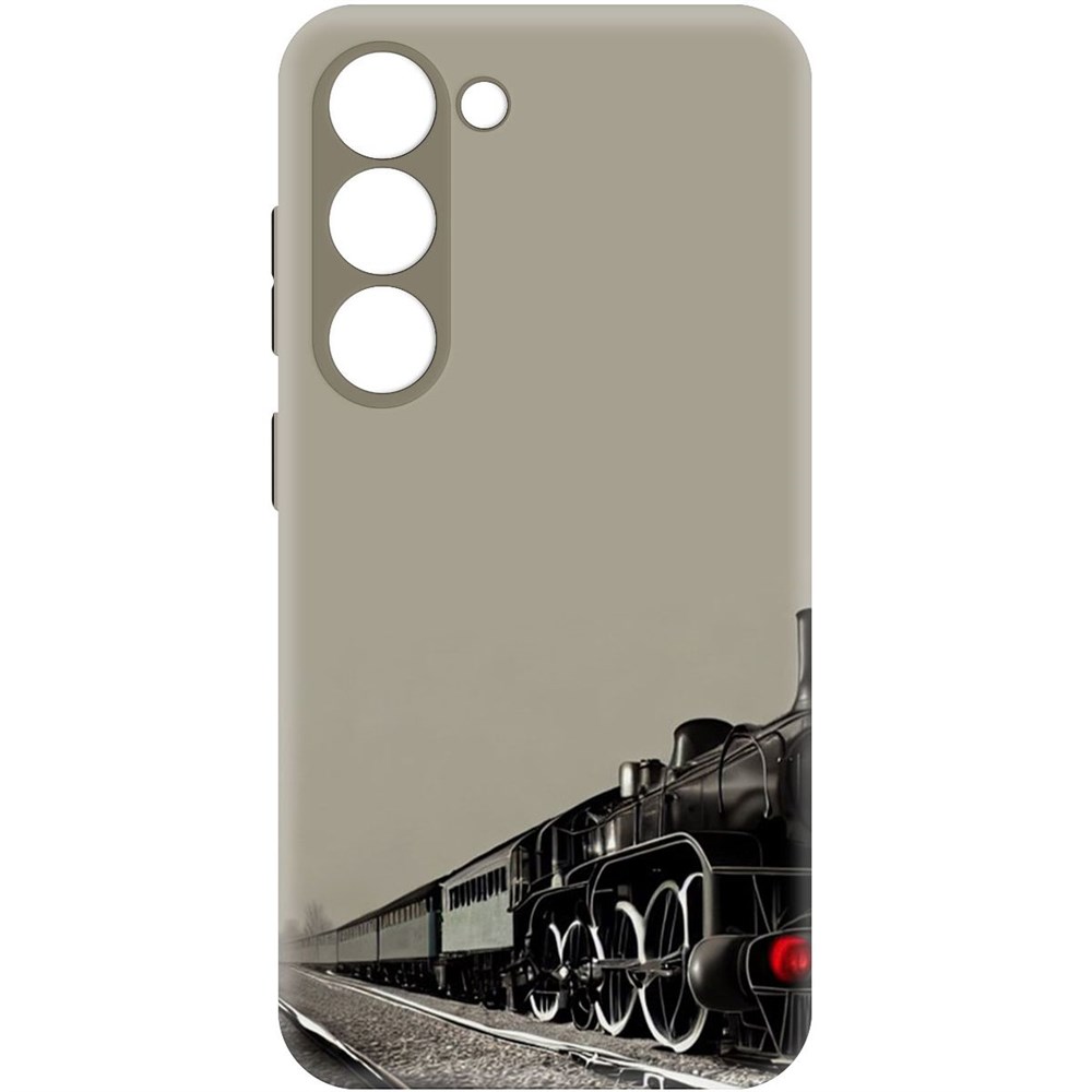 

Чехол-накладка Софт Паровоз для Samsung Galaxy S23, Черный