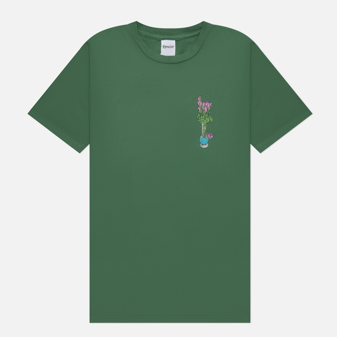 

Мужская футболка Ripndip Flower Vase зелёный, Размер M, Зеленый, Flower Vase