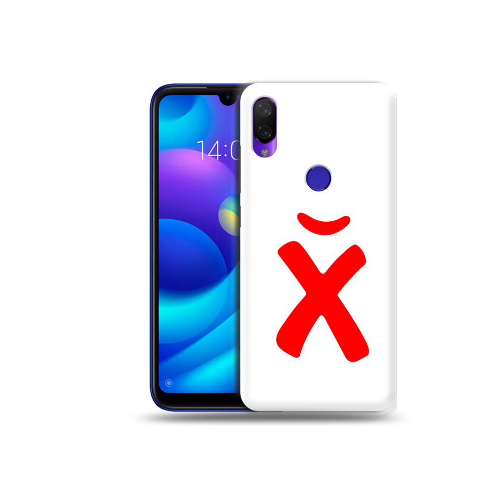 

Чехол MyPads Tocco для Xiaomi Mi Play абстракция буква х (PT128724.322.209), Прозрачный, Tocco
